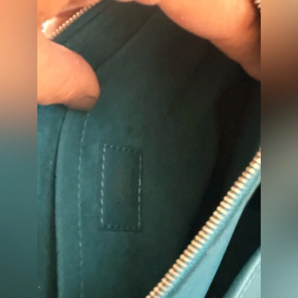Louis Vuitton Epi Leather Neverfull MM in Teal